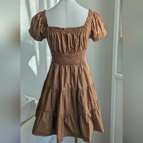 Mable Shirred Mini Dress - Picture 2 of 8